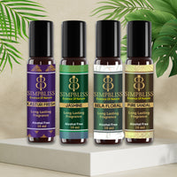 Blossom & Bliss Attar Combo Pack (4x10ml/6ml each)