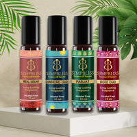Simpbliss Luxury Floral & Oud Attar Set (4x10/6ml each)