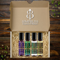 Blossom & Bliss Attar Combo Pack (4x10ml/6ml each)