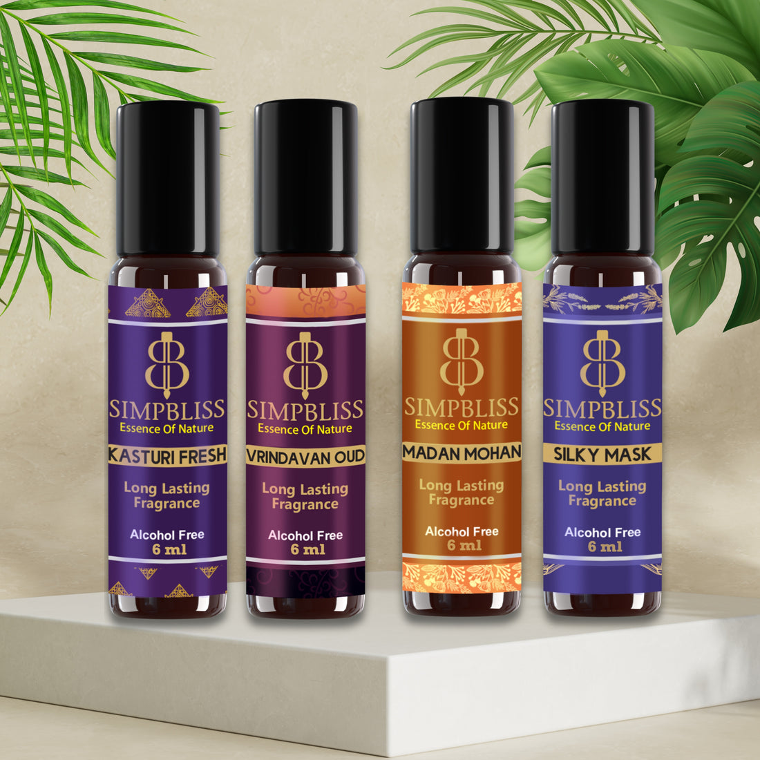 Silky Mask, MadanMohan, Vrindavan Oud & Kasturi Fresh