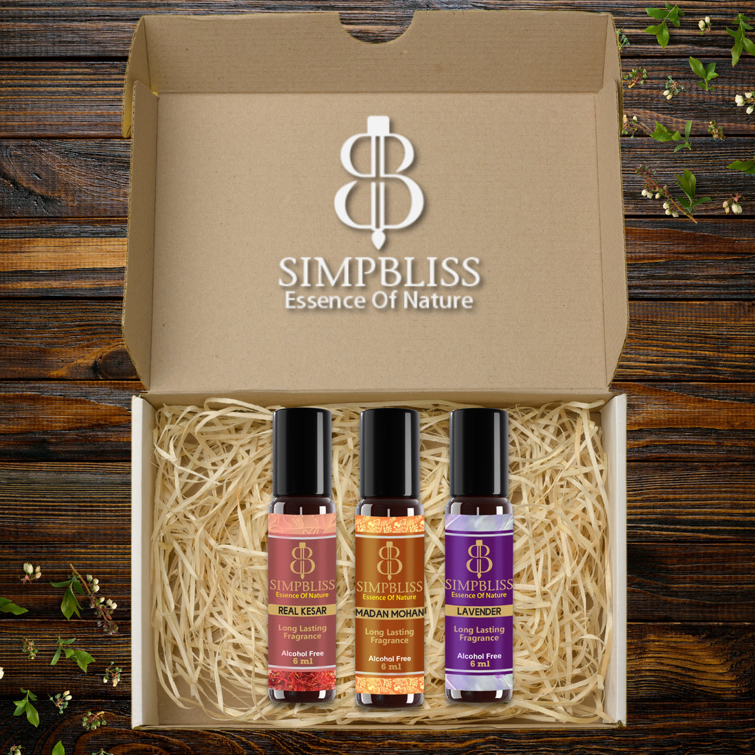 Sacred Scent Harmony Set (3x 10ml/6ml each)